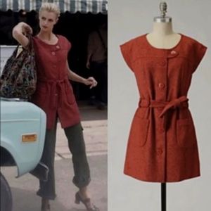 Anthropologie Tabitha Vest/Sleevless Coat